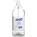 PURELL 9625-04 Advanced Instant Hand Sanitizer, 2 Liter Economy Size Pump Bottle (Case of 4)