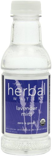 Ayala's Herbal Water, Lavender Mint, 16 Ounce (Pack of 12)