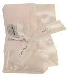 Little Giraffe Pink Satin and Chenille Blanky