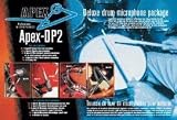 Apex DP-2 Deluxe Drum Microphone Pack