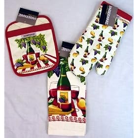 Farberware Wine Oven Mitt by Bed and Bath