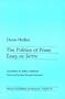 The Politics of Prose: Essay on Sartre (Theory and History of Literature)