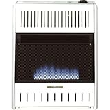 Procom MD200TBA Dual Propane/Natural Gas Vent-Free Blue Flame Space Heater Model-20K