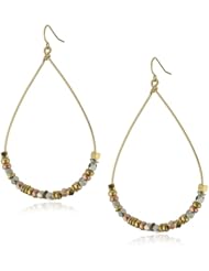 Vanessa Mooney Mixed Metal Teardrop Earrings
