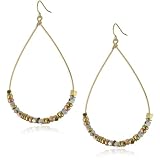 Vanessa Mooney Mixed Metal Teardrop Earrings