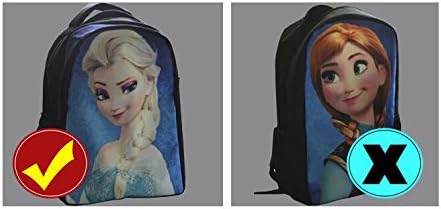 Jenny Trinh Elsa and Anna with Olaf Backpack School Bag Rucksack