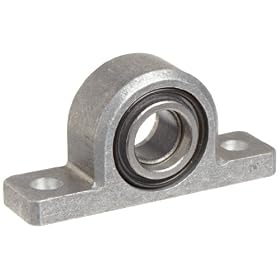 Spyraflo PB2-625-P Self-Aligning, High Performance, Teflon-Bronze Bearing With 5/8" Inner Diameter Aluminum Pillow-Block