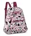 JanSport Half Pint Mini Backpack in White/Pink World of Hearts TDH6