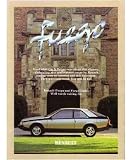 1982 RENAULT FUEGO Car and Driver Magazine Article [eb3792N]