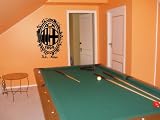 WALL STICKER MURAL VINYL SOCCER AC Milan 003