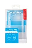 Xperia acro ソフトジャケット クリア