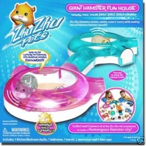 Zhu Zhu Pets Giant Hamster Fun House Exclusive Set with 1 Hamster Included by