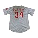 Roy Halladay Autographed/Hand Signed Philadelphia Phillies Authentic Road Jersey Inscribed ''PG 5/29