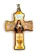Cross Shaped Key Chain - First Communion, 2" x 1.5" - MADE IN ITALY