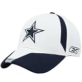 Reebok Dallas Cowboys White Player Sideline Flex Fit Hat