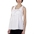 
            
                Liz Lange� for Target� Maternity Sleeveless Ruffle Top - White�
            
        