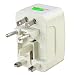 eFuture Universal Travel Power Charger Adapter Plug AU/UK/US/EU + Free eFuture's nice Keyring