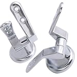 2 st�ck Ersatz Chrom Scharniere zu WC...