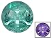 MIN .20CT MM VARIES ROUND ALEXANDRITE