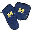 McNeese State Cowboys Mitt Potholder Set McNeese State University for Kitchen Tailgating or Barbecue Pot Holder College NCAA Licensed Kitchen Tailgating Accessories make Great Unique GIFT IDEAS for HIM or HER, College Students Fans Men Ladies Woman Women