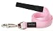 Red Dingo Plain Nylon Dog Lead - Pink - Large - 25mm x 1.2M - 1.8M adjustable length