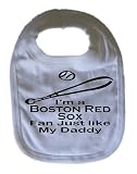 Boston Red Sox Baseball Bib Funny Bib Personalized Bib