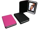 (Set of 2) High Quality 2.5 Digital Photo Viewer (Black, Dark Pink) w/ Gift Box