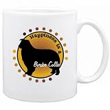 New  Happiness Is Border Collie  Mug Dog