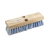 Pool Pals BR382 Brush 10" Cream Wood and Blue Bristles