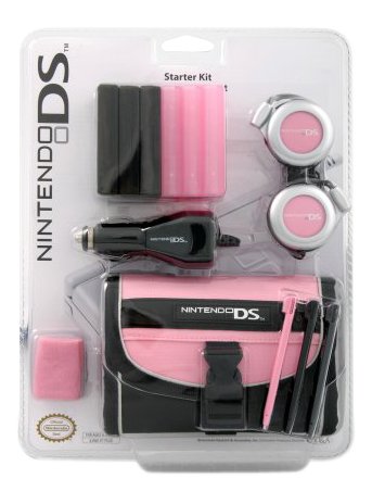 Nintendo DS Lite Starter Kit Pink