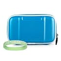 Nintendo DS Light / Nintendo DSI Carrying Case ( Light Blue ) + Vangoddy tm, Live*Laugh*Love wrist band!!!