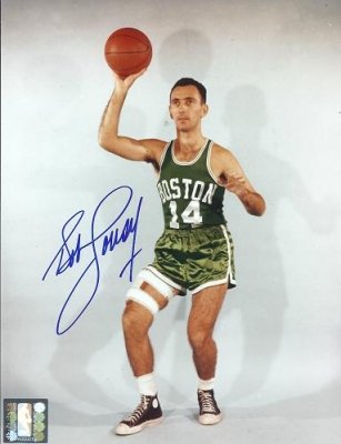 Bob Cousy Autographed Boston Celtics 8x10 Photo - Hall of Famer