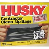 33X48X.003 BLK CONTRACTOR BAG