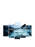 Wall Decor Fotocuadro 5 Piezas Pirámide Lovehard