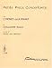 Books : Balay: Petite Piece Concertante for Bb Cornet and Piano (Piano Part with Pull-out Part for Cornet) (Revised Edition) (SS300)