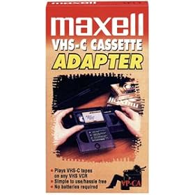 Maxell Mechanical VHS-C Adapter by Maxell