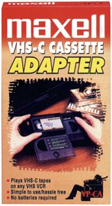 Maxell Mechanical VHS-C Adapter