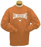 Texas Longhorns Felt Applique Long Sleeve T-Shirt