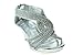 Link Angel Little Girls Rhinestone Heel Platform Dress Sandals Shoes