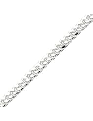Sterling Silver 8.5mm Curb Chain - 8 Inch