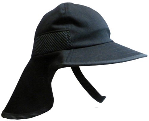 N'Ice Caps Boys Wide Brim Flapper Hat with Side Mesh Ventilation