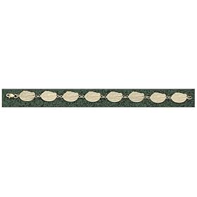 <b>Logo Art Florida Gators 10K Gold Team Logo 3/8 8 Bracelet</b>
