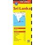 Sri Lanka Country Map (Periplus Travel Maps)