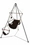 Hammaka 4008-HMKA Hammock Chair & Portable Tripod Stand, Black, Wood