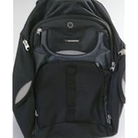 Rolling Black Backpack Luggage Travel Suitcase on Wheels