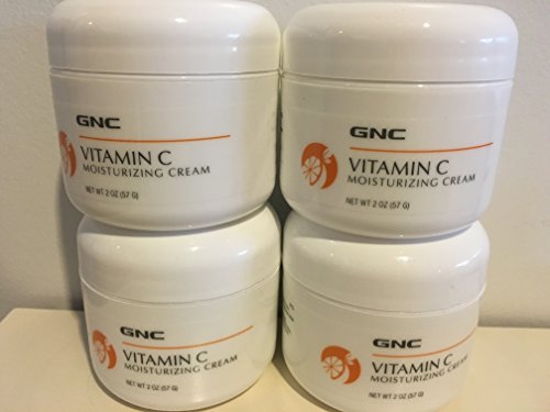 GNC Vitamin C Moisturizing Cream 2 Oz. Singles, 2 Packs or 4 Packs (4 - 2 oz.) by Chom