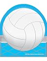 WHITE VOLLEYBALL NOTEPAD