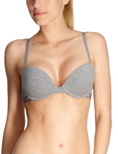 Tommy Hilfiger Billy Padded Bra 1363912062 Damen BH, Gr. 85B , Grau (GREY MELANGE) Preisvergleich
