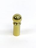 Toto 1FU4095 Polished Brass Horizontal Bar End for Toto Clayton Lavatory 1FU4095