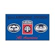 82nd Airborne Blue Flag 3ft x 5ft Polyester